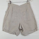 Elk Stone Linen Baggy Shorts Size 10 by SwapUp-Online Second Hand Store-Online Thrift Store