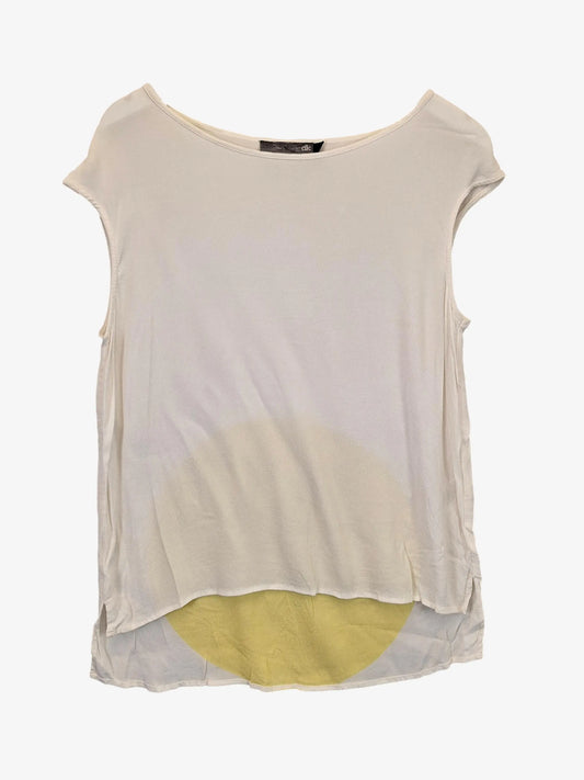 Elk Stylish Yellow Spot  Top Size XL by SwapUp-Online Second Hand Store-Online Thrift Store
