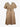 Elka Collective Beige V Neck Belted Dress Size 12 by SwapUp-Online Second Hand Store-Online Thrift Store