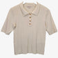 Elka Collective Ribbed Knit Vanilla Top Size 12 by SwapUp-Online Second Hand Store-Online Thrift Store