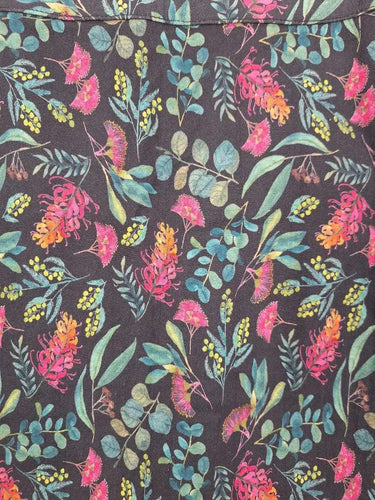 Ella & Sunday Stretch Native Floral Midi Skirt Size 14 by SwapUp-Online Second Hand Store-Online Thrift Store
