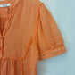 Ellis & Dewey Faded Orange Blouse Size L by SwapUp-Online Second Hand Store-Online Thrift Store