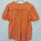 Ellis & Dewey Faded Orange Blouse Size L by SwapUp-Online Second Hand Store-Online Thrift Store