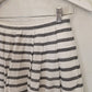 Ellis & Dewey Striped Pleated Mini Skirt Size S by SwapUp-Online Second Hand Store-Online Thrift Store