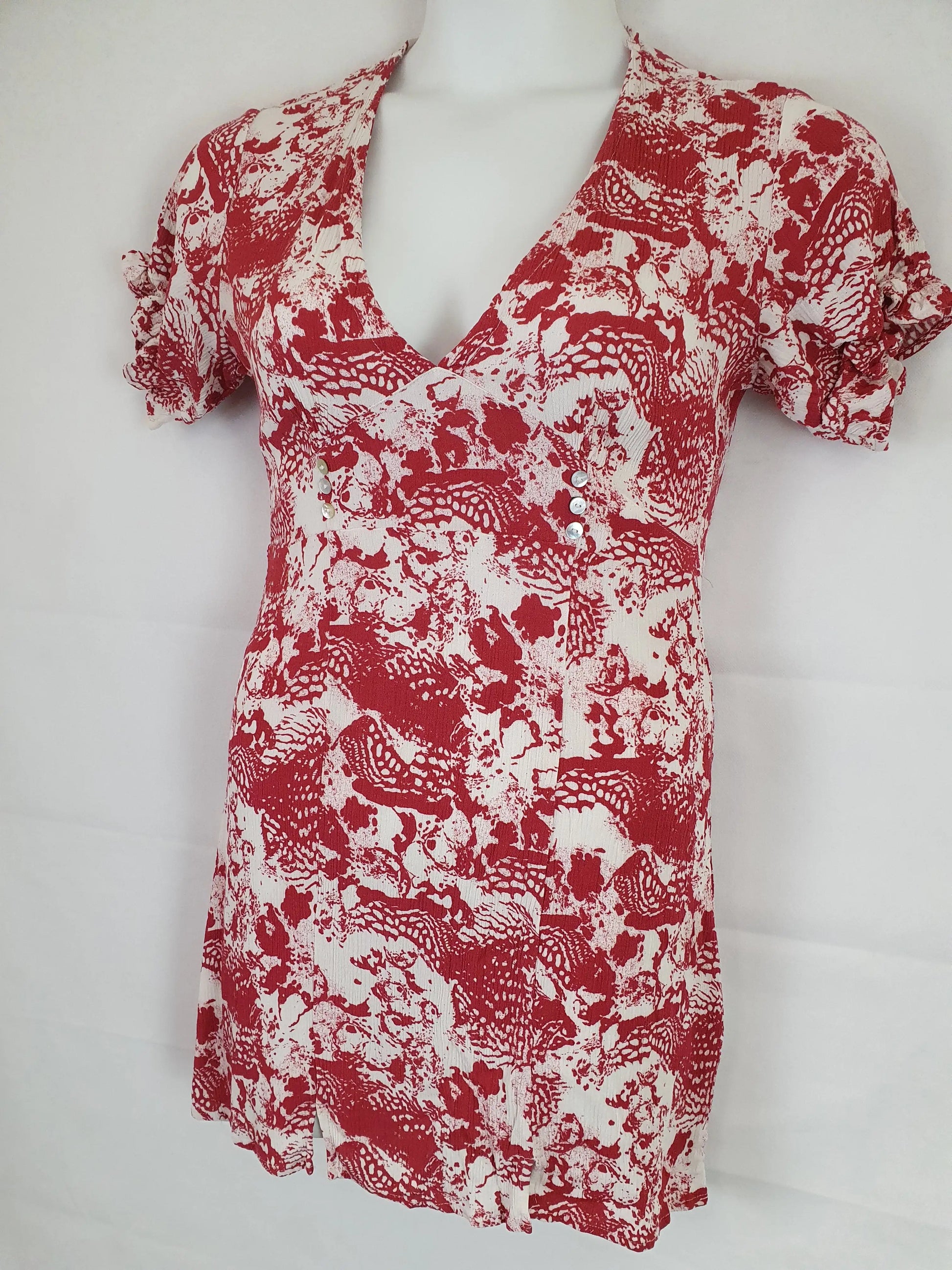 Elwood Abstract Mini Dress Size 12 by SwapUp-Online Second Hand Store-Online Thrift Store