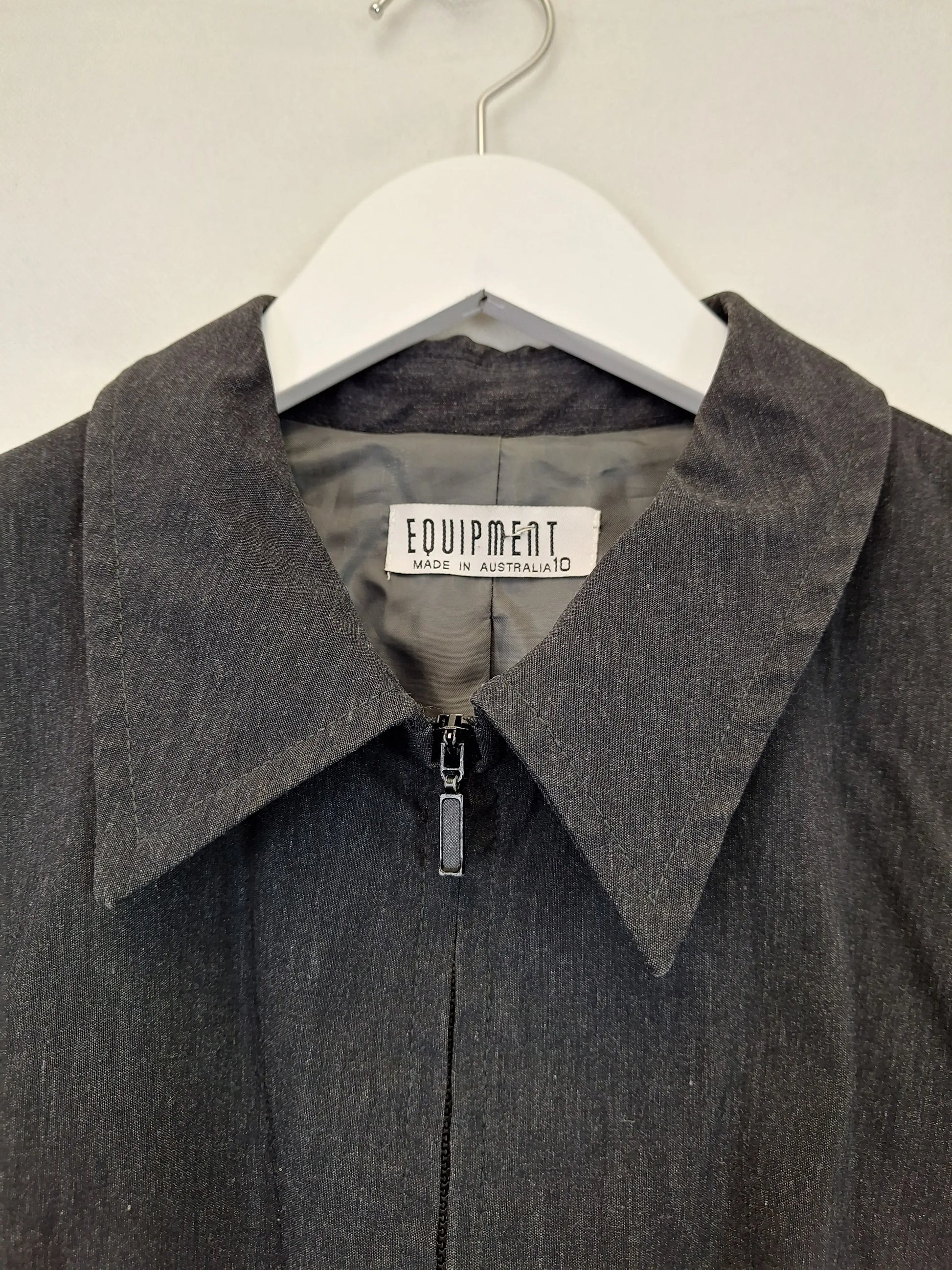 Equipment Made In Australia Tailored Set Jacket Size 10 by SwapUp-Online Second Hand Store-Online Thrift Store