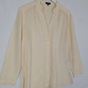 Escada Elegant Cream Silk Blouse Size M by SwapUp-Online Second Hand Store-Online Thrift Store