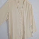 Escada Elegant Cream Silk Blouse Size M by SwapUp-Online Second Hand Store-Online Thrift Store