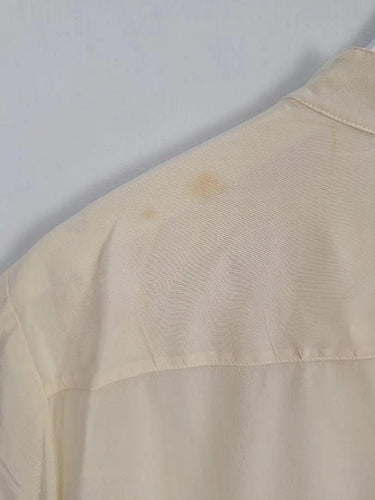 Escada Elegant Cream Silk Blouse Size M by SwapUp-Online Second Hand Store-Online Thrift Store