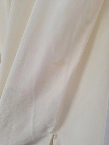 Escada Elegant Cream Silk Blouse Size M by SwapUp-Online Second Hand Store-Online Thrift Store
