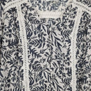 Esmaee Lightweight Fern Leaf Blouse Size M by SwapUp-Online Second Hand Store-Online Thrift Store