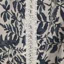 Esmaee Lightweight Fern Leaf Blouse Size M by SwapUp-Online Second Hand Store-Online Thrift Store