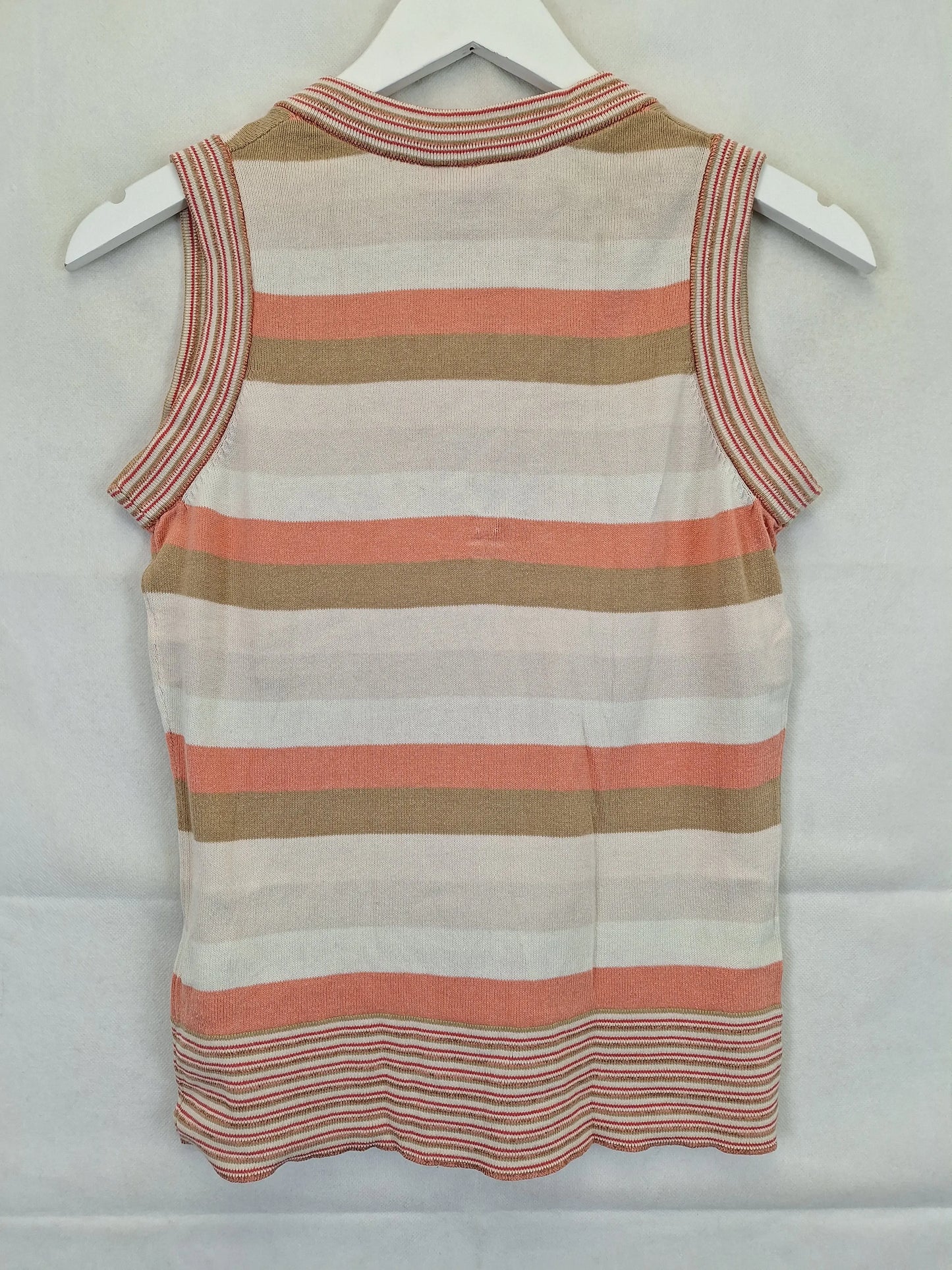 Esprit Everyday Glitter V Neck Vest Top Size S by SwapUp-Online Second Hand Store-Online Thrift Store
