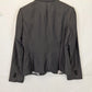 Esprit Shiny Charocal Structured Blazer Size 10 by SwapUp-Online Second Hand Store-Online Thrift Store