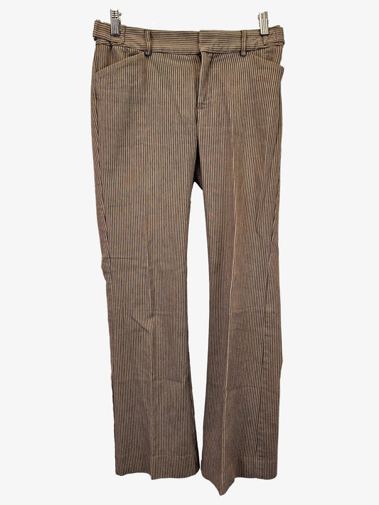 Esprit Tailored Latte Pinstripe Work Pants Size 10 by SwapUp-Online Second Hand Store-Online Thrift Store