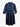 Eva's Sunday Navy Heavy Linen Pointed Collar Midi Dress Size L by SwapUp-Online Second Hand Store-Online Thrift Store