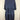 Eva's Sunday Navy Heavy Linen Pointed Collar Midi Dress Size L by SwapUp-Online Second Hand Store-Online Thrift Store