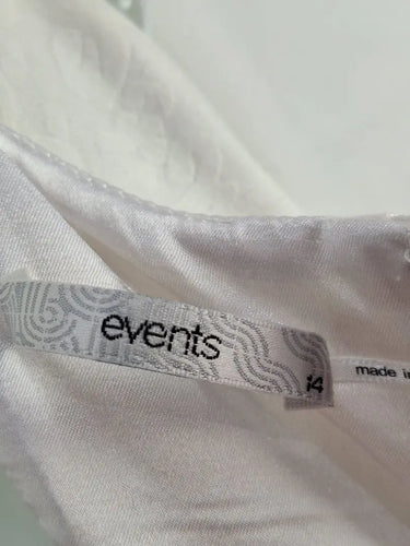 Events Embellished Jacquard Tailored Midi Dress Size 14 by SwapUp-Online Second Hand Store-Online Thrift Store