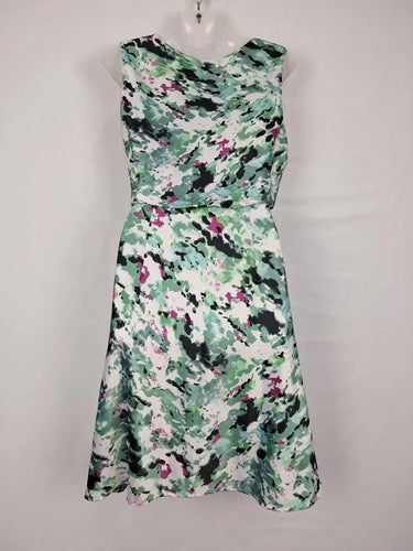 Events Mint Speckled Satin Dress Size 10 by SwapUp-Online Second Hand Store-Online Thrift Store
