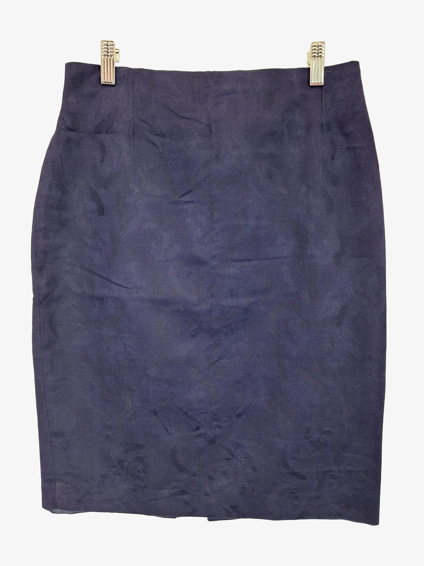 Events Navy Work Midi Skirt Size 12 by SwapUp-Online Second Hand Store-Online Thrift Store