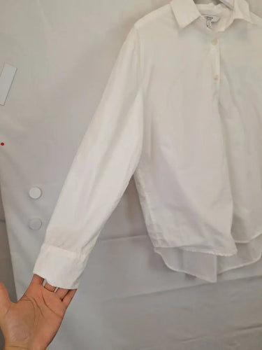 Ever New Oversize Ivory Shirt Size 8 by SwapUp-Online Second Hand Store-Online Thrift Store