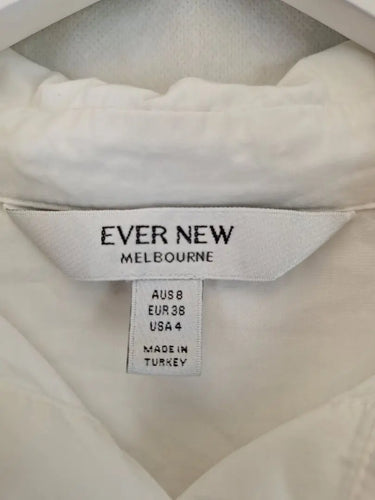 Ever New Oversize Ivory Shirt Size 8 by SwapUp-Online Second Hand Store-Online Thrift Store