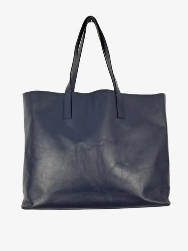 Everlane Oversized Classic Navy Tote Bag by SwapUp-Online Second Hand Store-Online Thrift Store