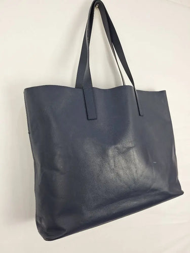 Everlane Oversized Classic Navy Tote Bag by SwapUp-Online Second Hand Store-Online Thrift Store