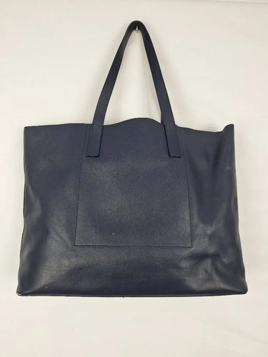 Everlane Oversized Classic Navy Tote Bag by SwapUp-Online Second Hand Store-Online Thrift Store