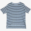 Feather + Noise Blue Duo Cotton Knit Top Size L by SwapUp-Online Second Hand Store-Online Thrift Store
