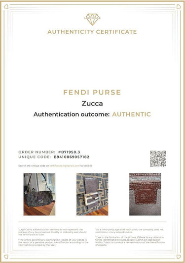 Fendi Authenticated Jacquard FF Motif  Baguette Bag Size None by SwapUp-Online Second Hand Store-Online Thrift Store