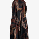 Finders Keepers Chocolate Ferns Evening Dress Size 10 by SwapUp-Online Second Hand Store-Online Thrift Store