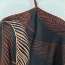 Finders Keepers Chocolate Ferns Evening Dress Size 10 by SwapUp-Online Second Hand Store-Online Thrift Store
