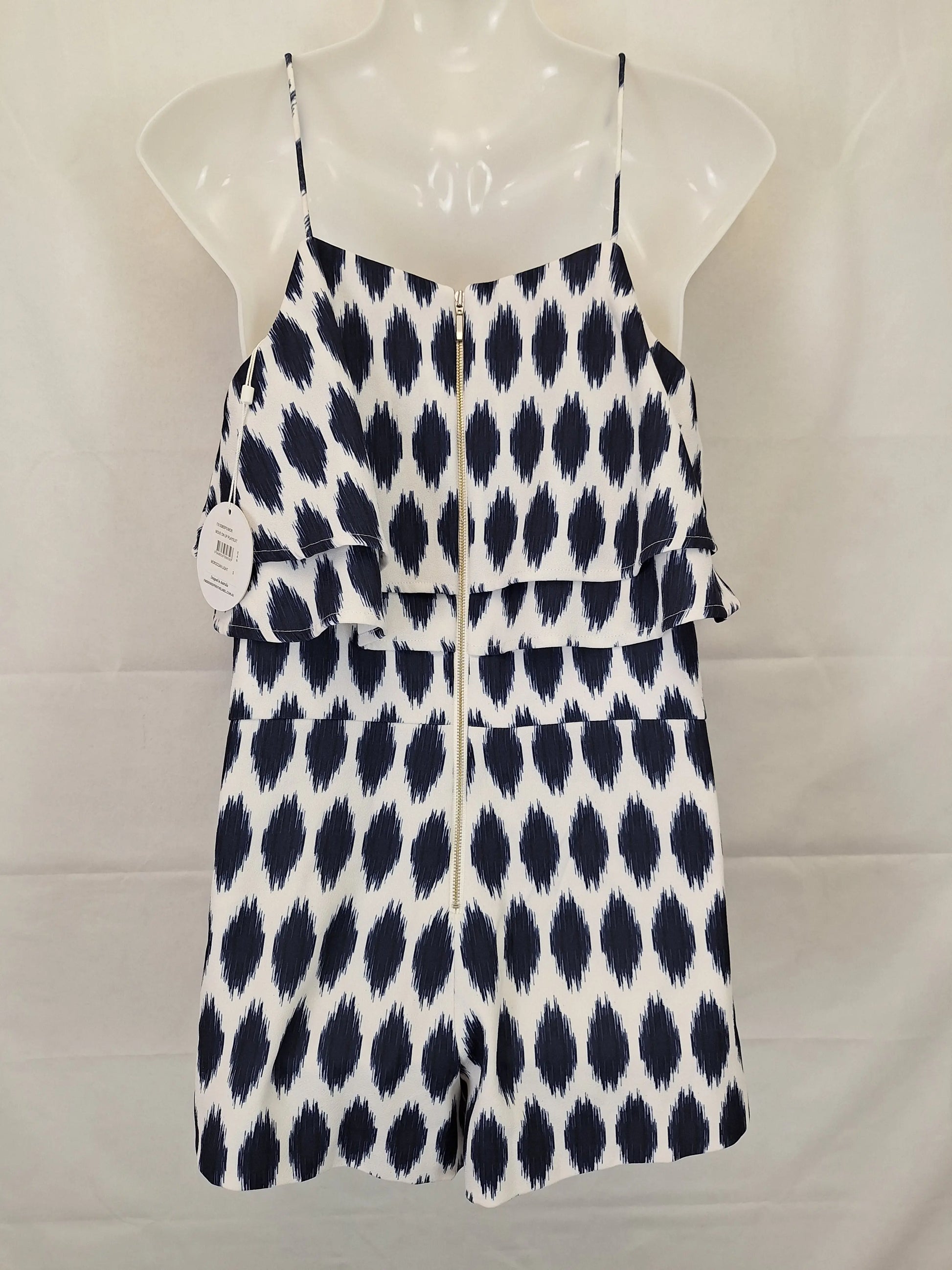 Finders Keepers Classic Polka Dot Playsuit Size S by SwapUp-Online Second Hand Store-Online Thrift Store