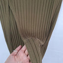First Base Khaki Ribbed Split Front Skirt Size M by SwapUp-Online Second Hand Store-Online Thrift Store