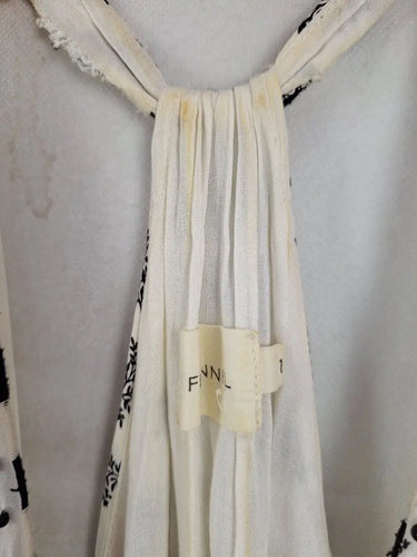 Flannel Leafy Embellished Summer Jumpsuit Size 10 by SwapUp-Online Second Hand Store-Online Thrift Store