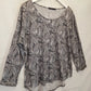 Flower Paisley Drop Shoulder Top Size 14 by SwapUp-Online Second Hand Store-Online Thrift Store