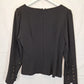 Forever New Box Collar Long Sleeve Top Size 14 by SwapUp-Online Second Hand Store-Online Thrift Store