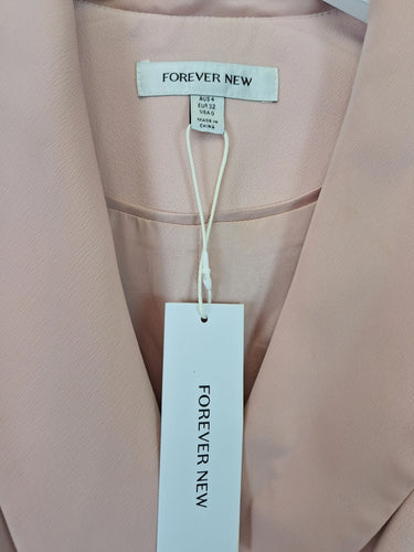 Forever New Classy Blush Tuxedo Dress Size 4 by SwapUp-Online Second Hand Store-Online Thrift Store