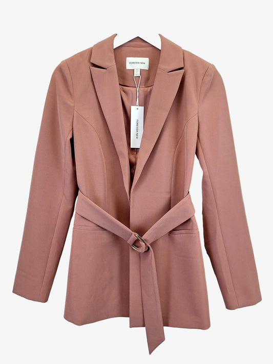 Forever New Dusty Blush Tailored Blazer Size 8 by SwapUp-Online Second Hand Store-Online Thrift Store