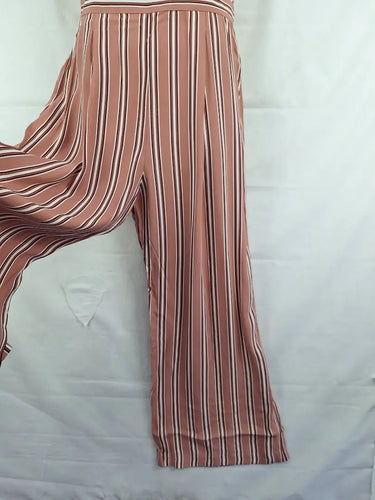 Forever New Sally Stripe Clay Effortless Jumpsuit Size 16 by SwapUp-Online Second Hand Store-Online Thrift Store