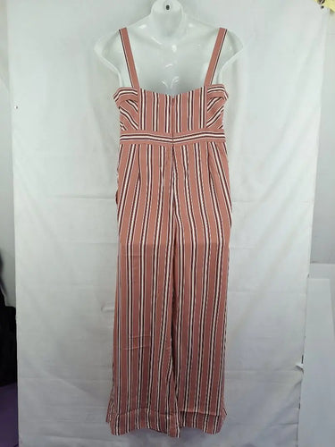 Forever New Sally Stripe Clay Effortless Jumpsuit Size 16 by SwapUp-Online Second Hand Store-Online Thrift Store