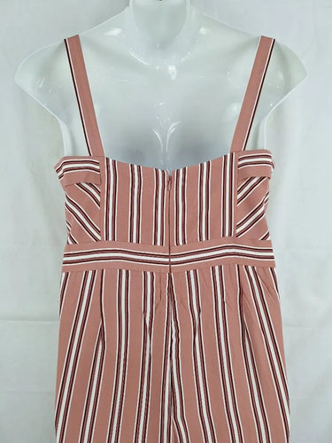 Forever New Sally Stripe Clay Effortless Jumpsuit Size 16 by SwapUp-Online Second Hand Store-Online Thrift Store
