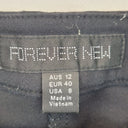 Forever New Sleek Zip Detail Pants Size 12 by SwapUp-Online Second Hand Store-Online Thrift Store