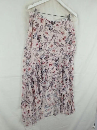 Forever New Soft Layered Handkerchief Floral Skirt Size 16 by SwapUp-Online Second Hand Store-Online Thrift Store