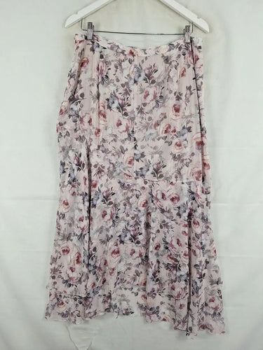Forever New Soft Layered Handkerchief Floral Skirt Size 16 by SwapUp-Online Second Hand Store-Online Thrift Store