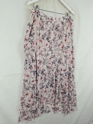 Forever New Soft Layered Handkerchief Floral Skirt Size 16 by SwapUp-Online Second Hand Store-Online Thrift Store