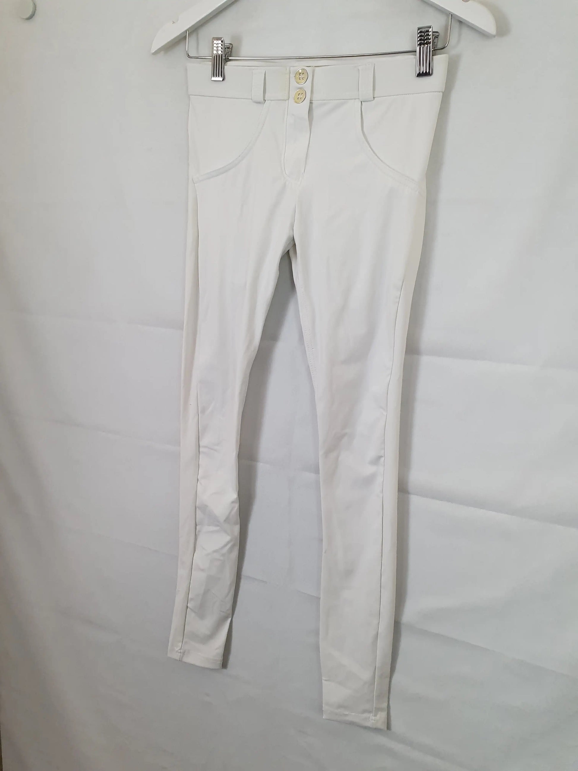 Freddy WR.UP All White Leggings Size 6 by SwapUp-Online Second Hand Store-Online Thrift Store