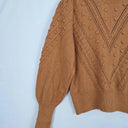 French Connection Caramel Bobble Winter Essential Jumper Size S by SwapUp-Online Second Hand Store-Online Thrift Store