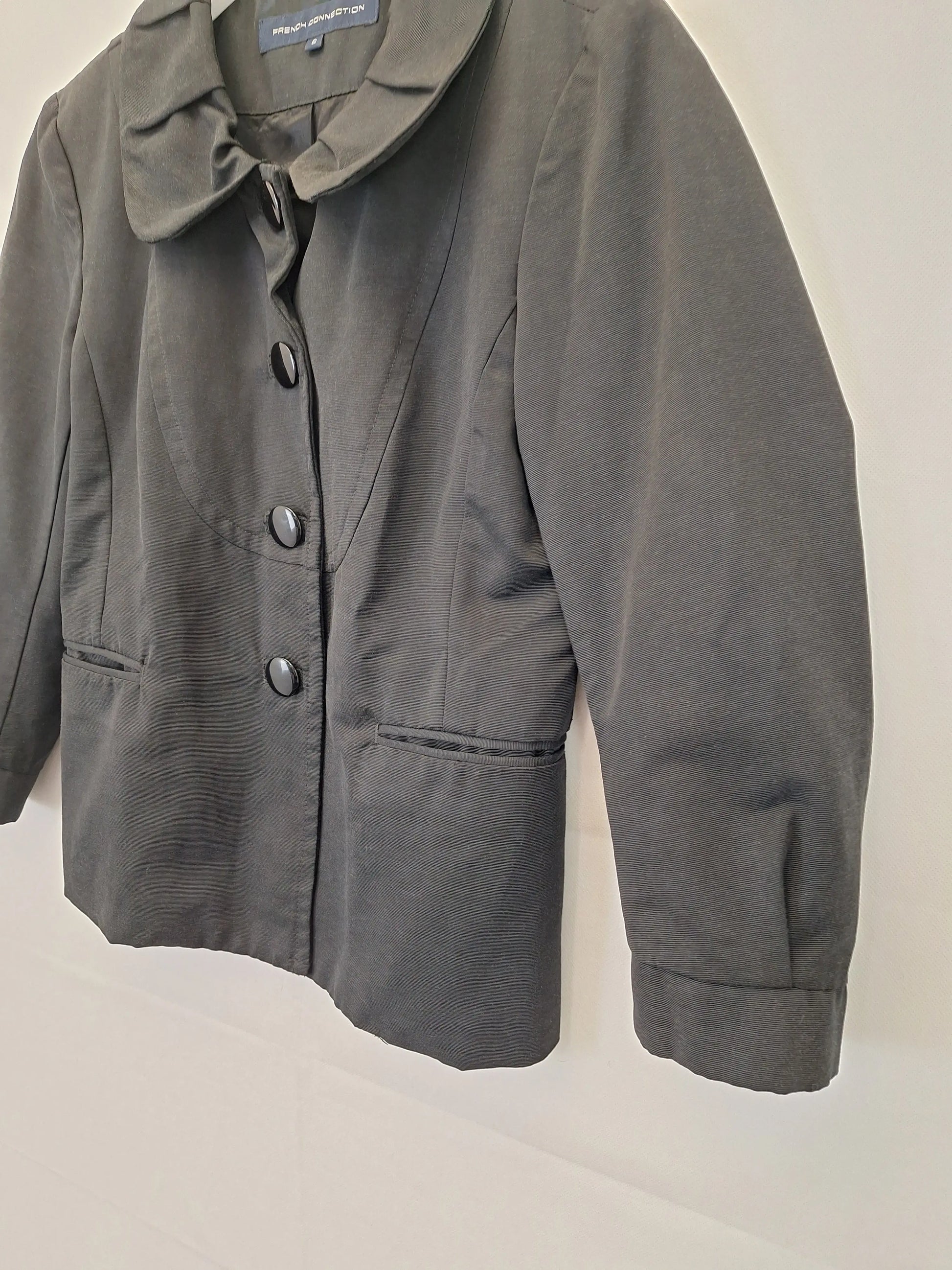 French Connection Classic Button Jacket Size 6 by SwapUp-Online Second Hand Store-Online Thrift Store